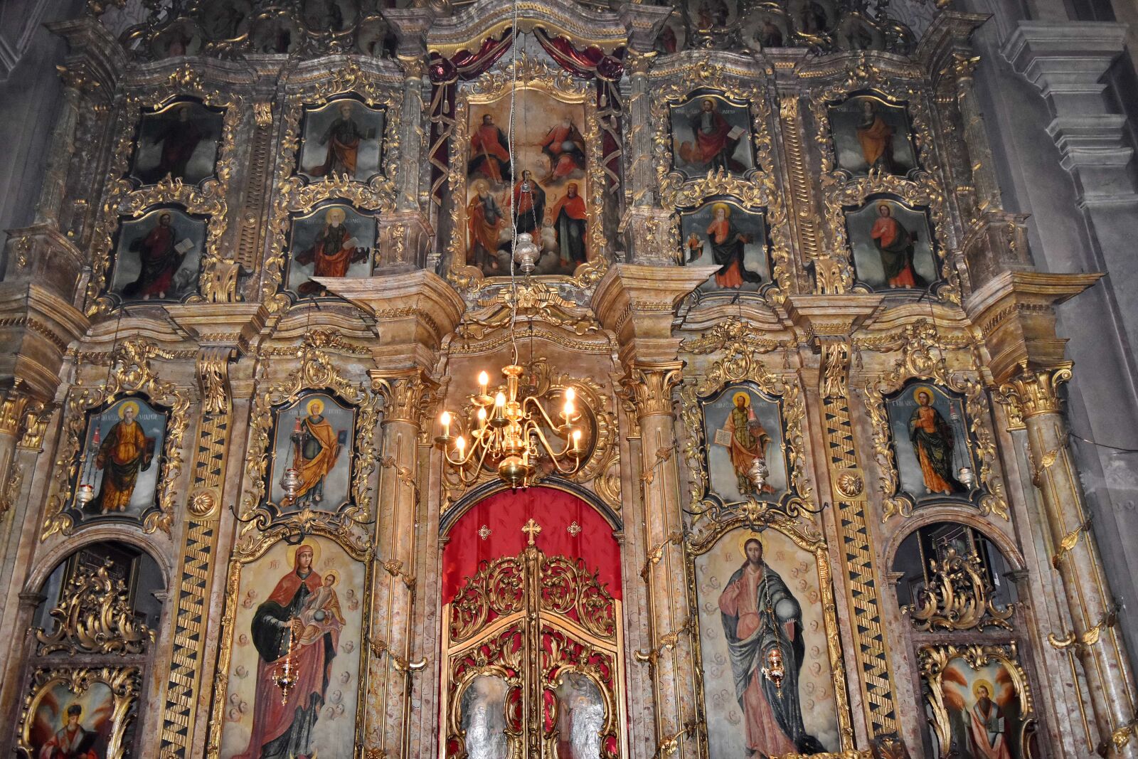 Nikon D5500 sample photo. Orthodox, saint, serbia, altar photography