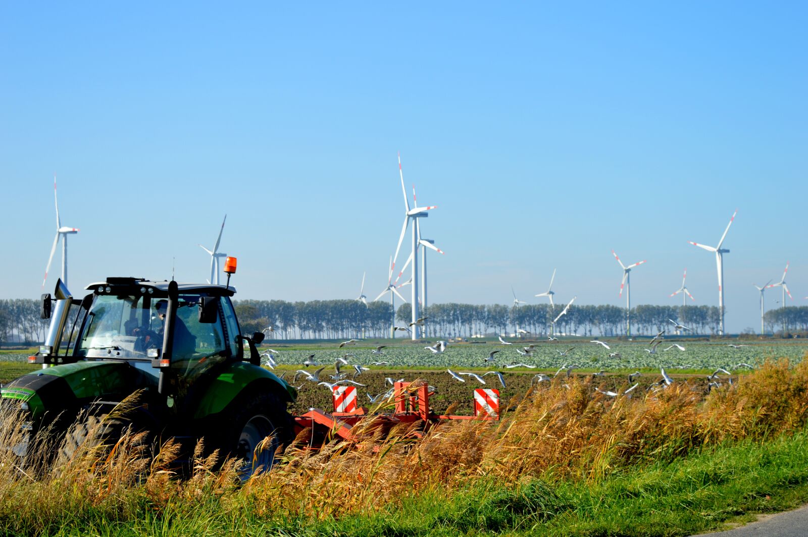 Nikon D3200 sample photo. Northern germany, agriculture, tractors photography