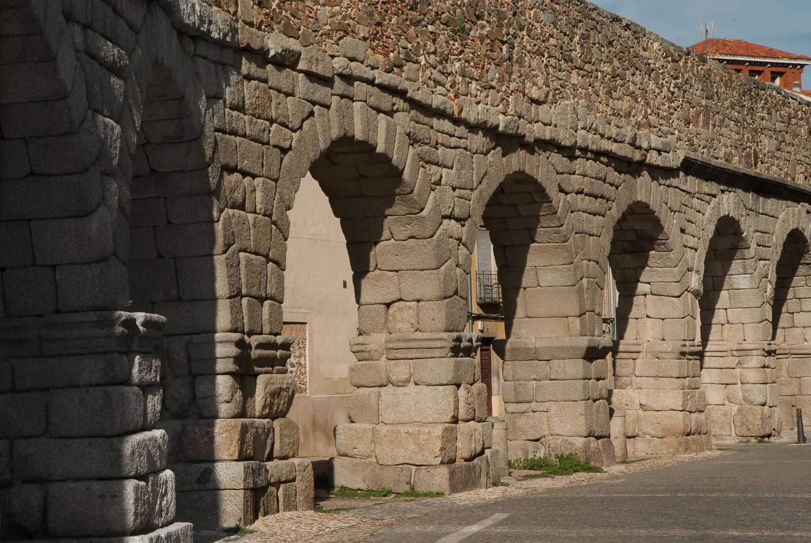 Pentax K10D sample photo. Spain, segovia, aqueduct photography