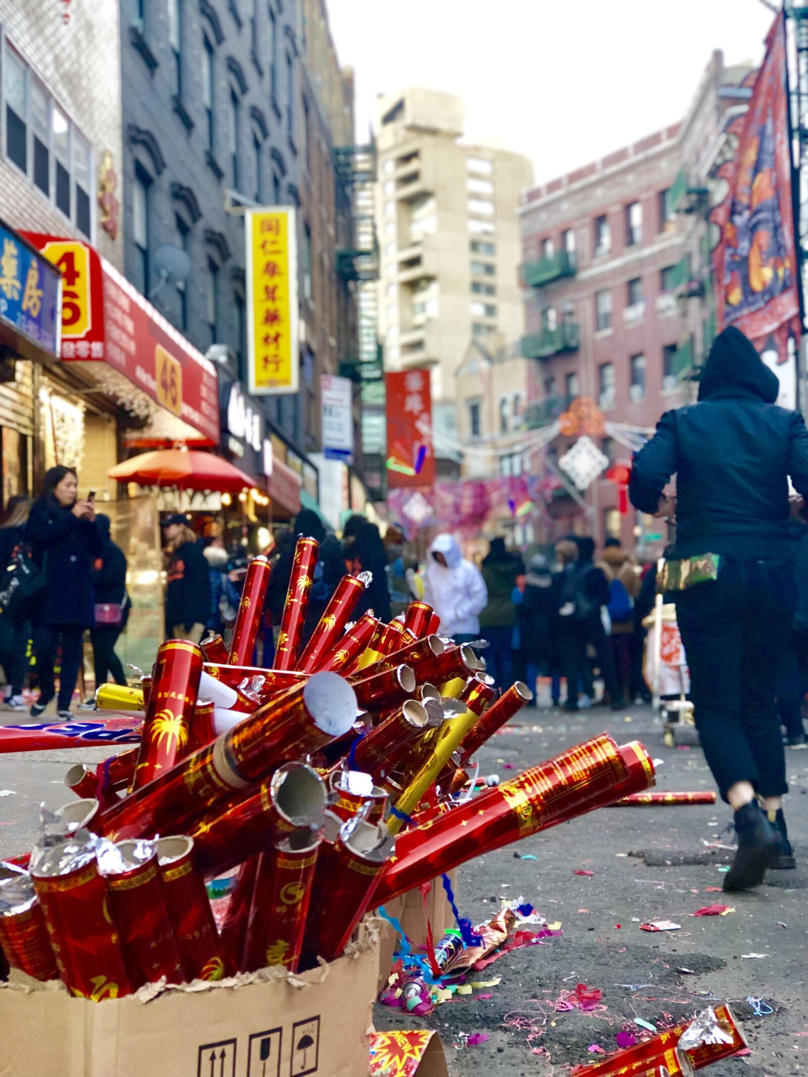 Apple iPhone 8 Plus sample photo. Chinatown, new year, parade photography
