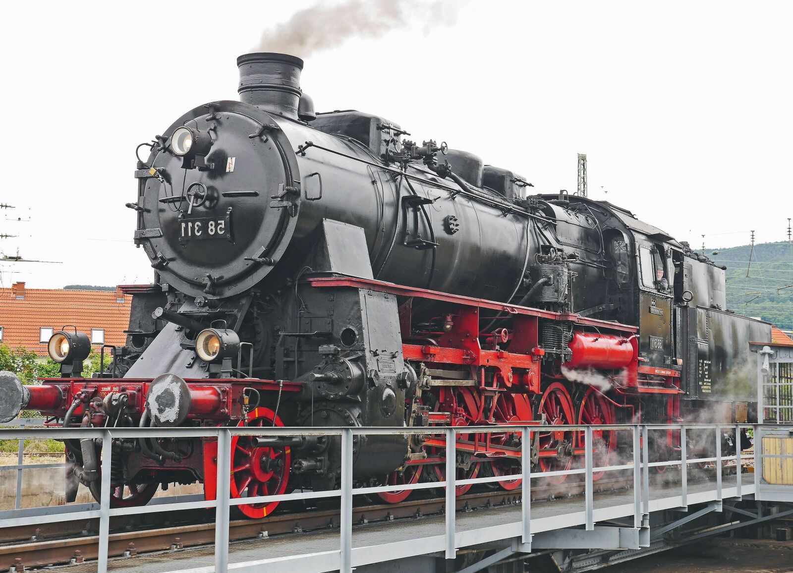 Panasonic Lumix DMC-GH3 sample photo. Train, locomotive, steam engine photography