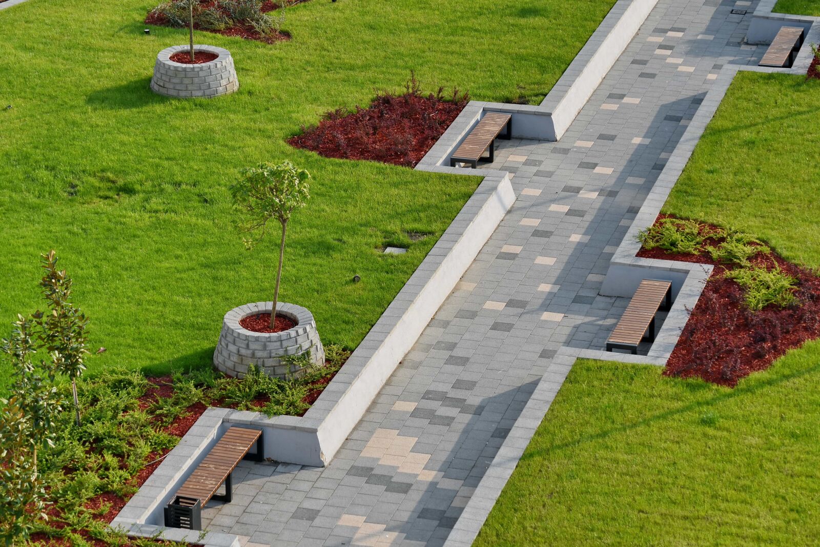 Nikon D5500 sample photo. Architectural style, garden, lawn photography