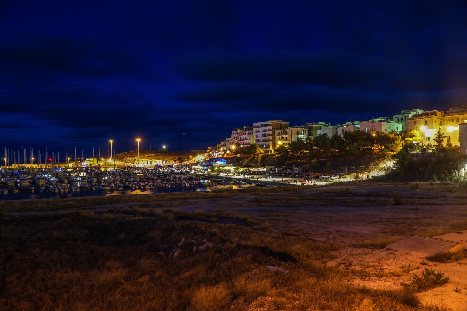Sony DT 18-135mm F3.5-5.6 SAM sample photo. Italy, vieste, port photography