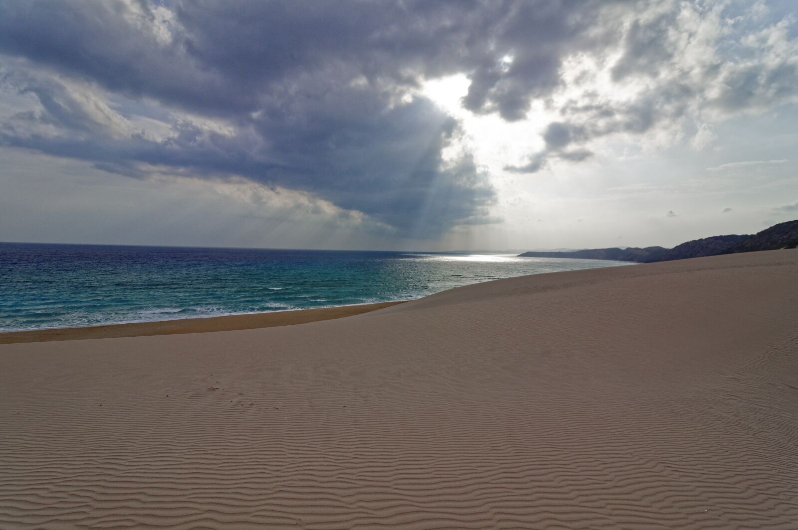 Pentax K-3 sample photo. Dunes, sea, sun photography