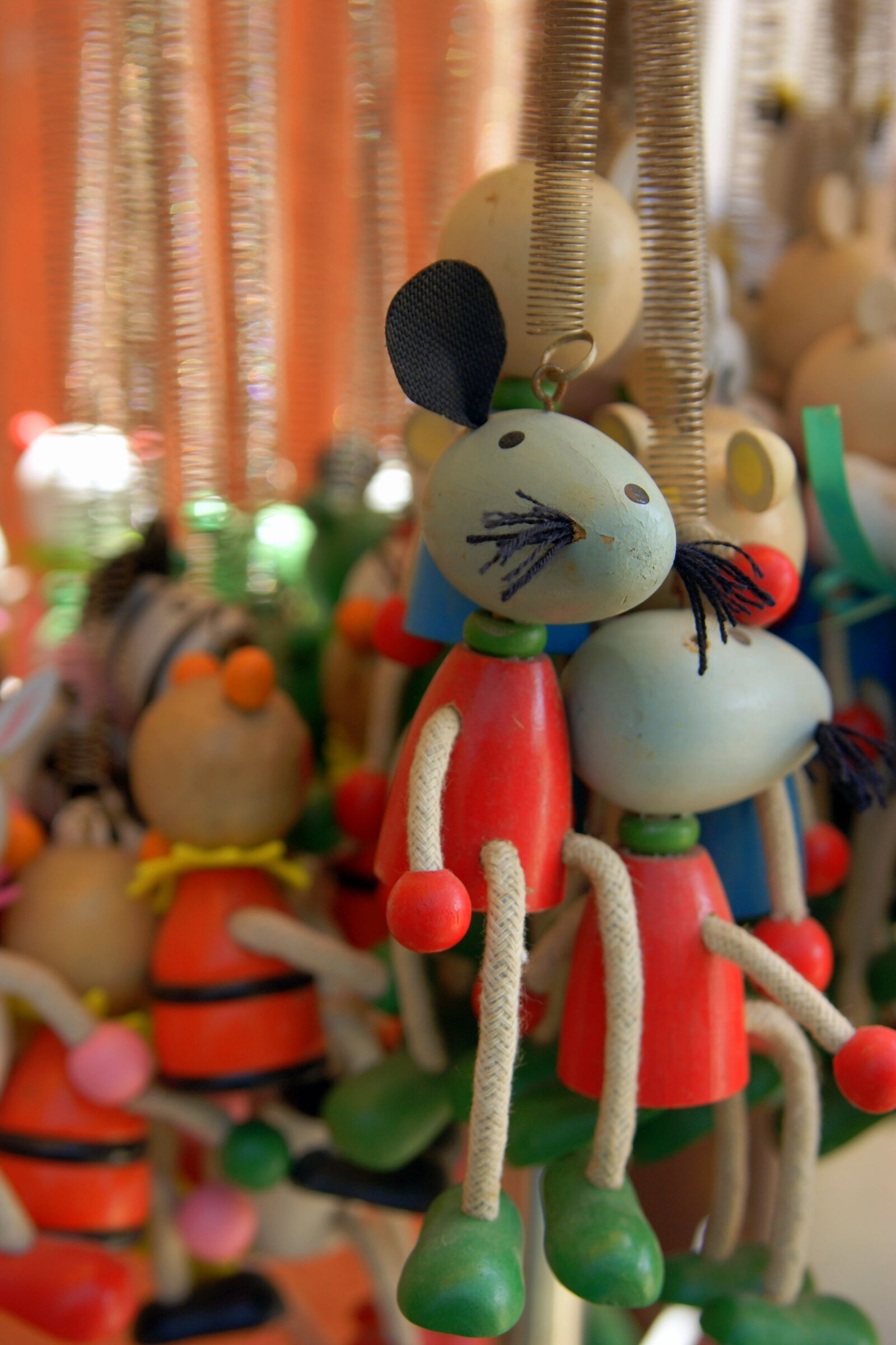 Sony Alpha DSLR-A350 sample photo. Puppet, rabbit, wood photography