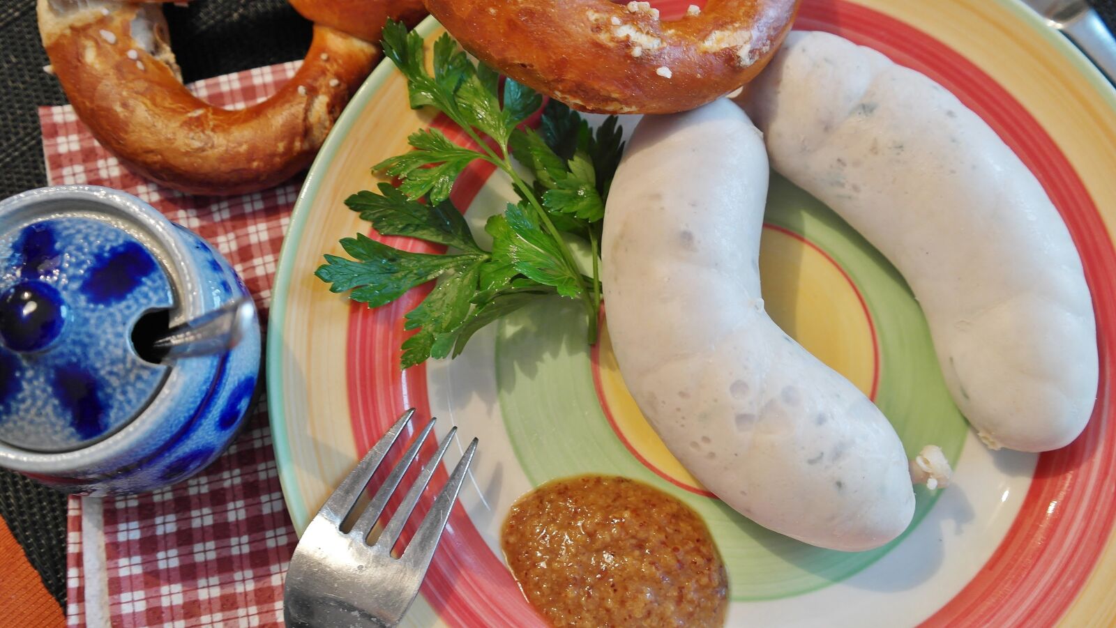Samsung NX20 sample photo. Weisswurst, sausage, cured meats photography