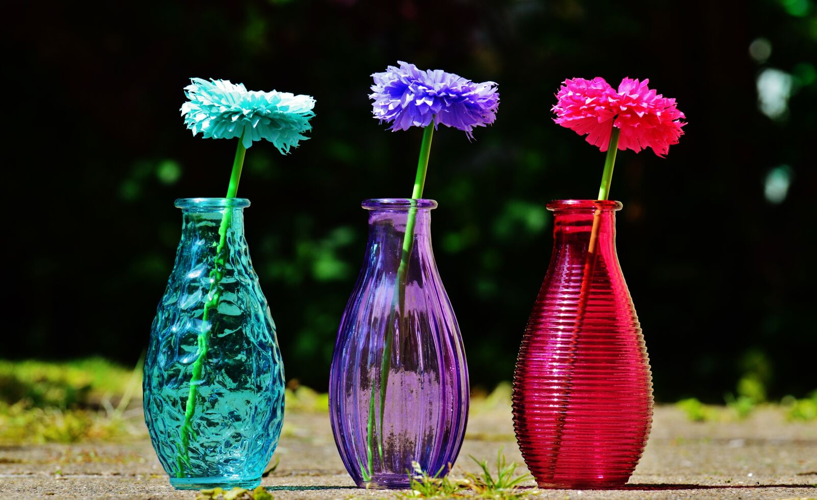 Nikon D3200 sample photo. Vases, glass, colorful photography