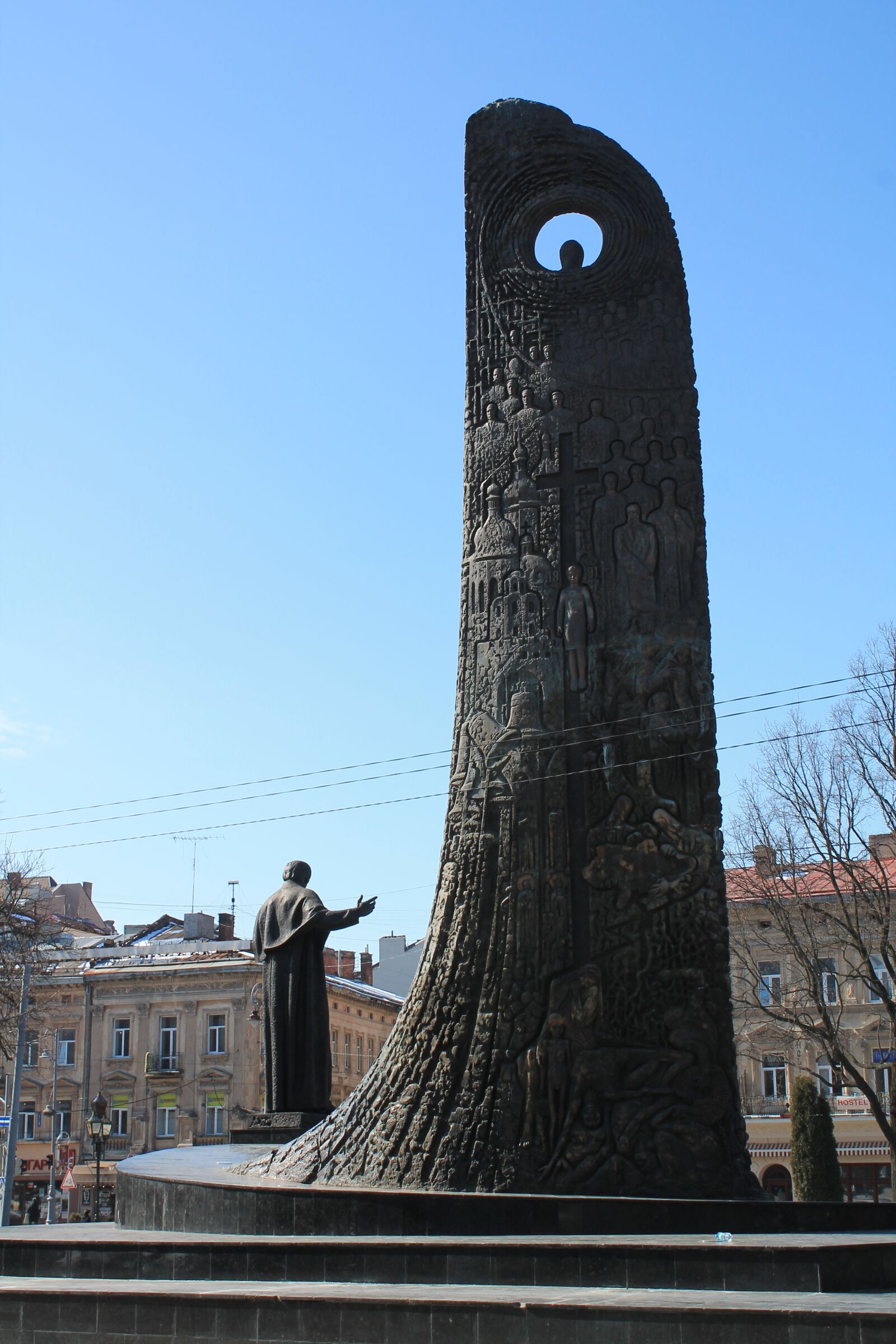 Canon EOS 1100D (EOS Rebel T3 / EOS Kiss X50) sample photo. Monument, taras shevchenko, pen photography