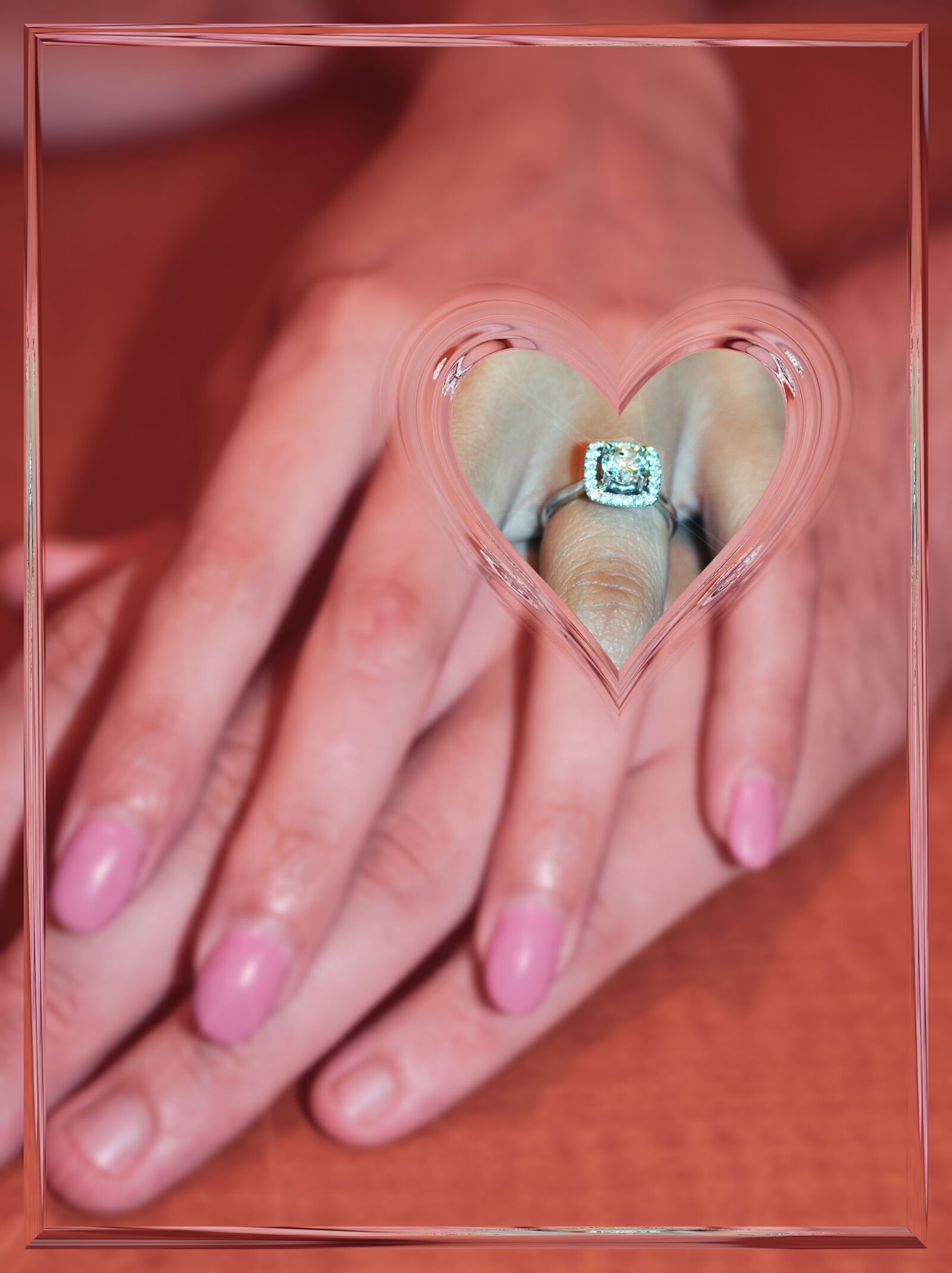 Nikon D3100 sample photo. Hands, ring, engagement photography