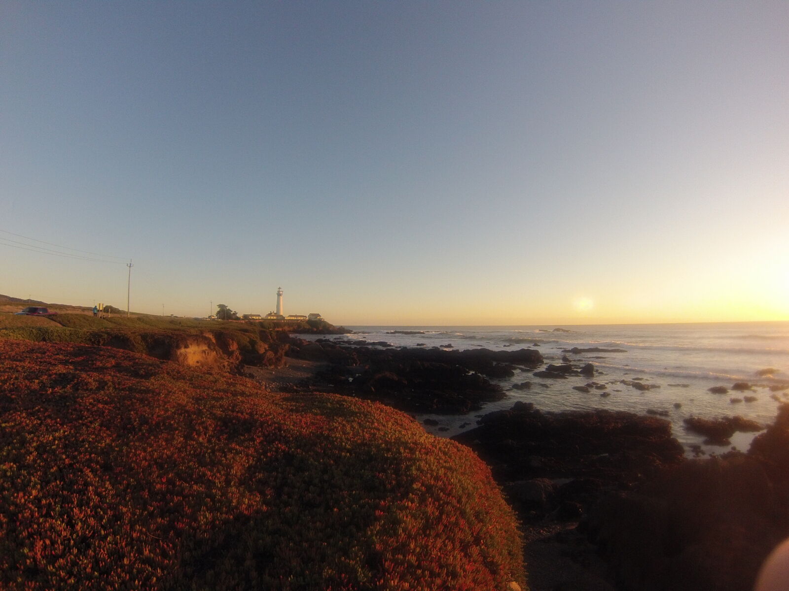 GoPro Hero3-Silver Edition sample photo. California, lighthouse, ocean, sea photography