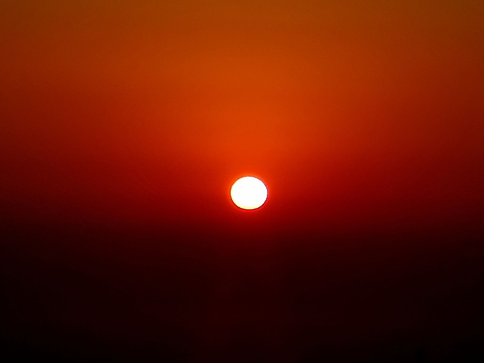 HUAWEI CLT-L29 sample photo. Sunset, sun, horizon photography