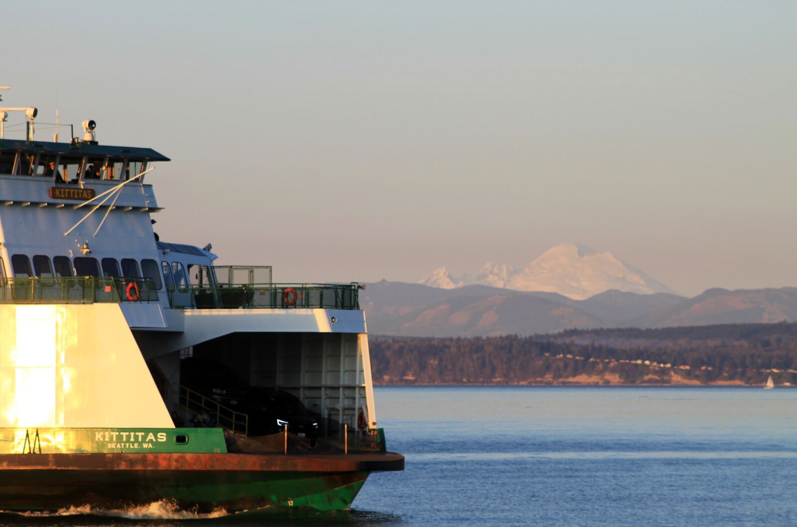 Canon EOS 1100D (EOS Rebel T3 / EOS Kiss X50) sample photo. Ferry, puget sound, mt photography