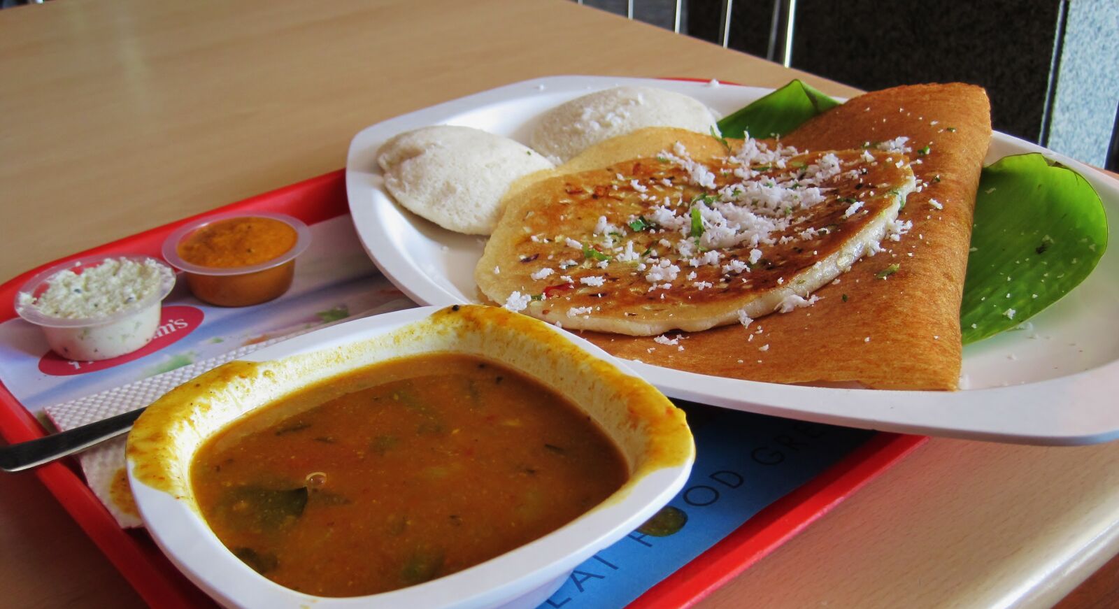 Canon PowerShot SD1200 IS (Digital IXUS 95 IS / IXY Digital 110 IS) sample photo. Dosa, food, indian, food photography
