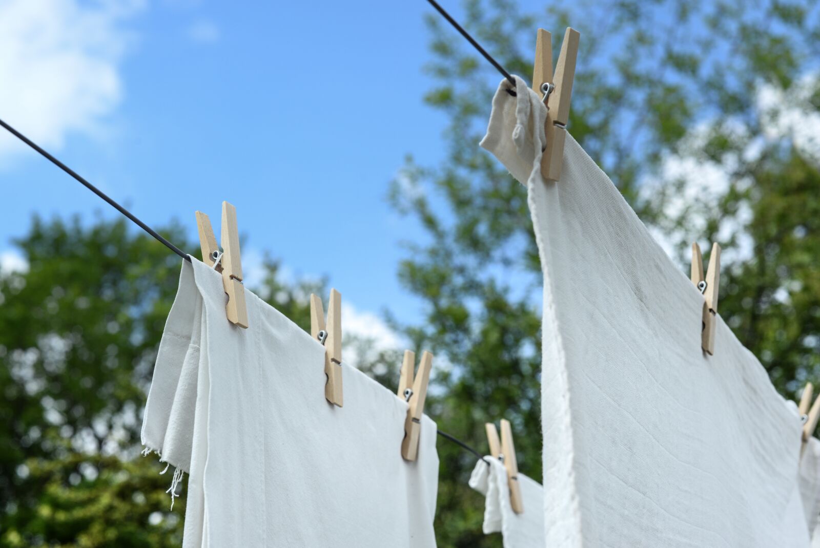 Nikon D610 sample photo. White, laundry, hanging photography