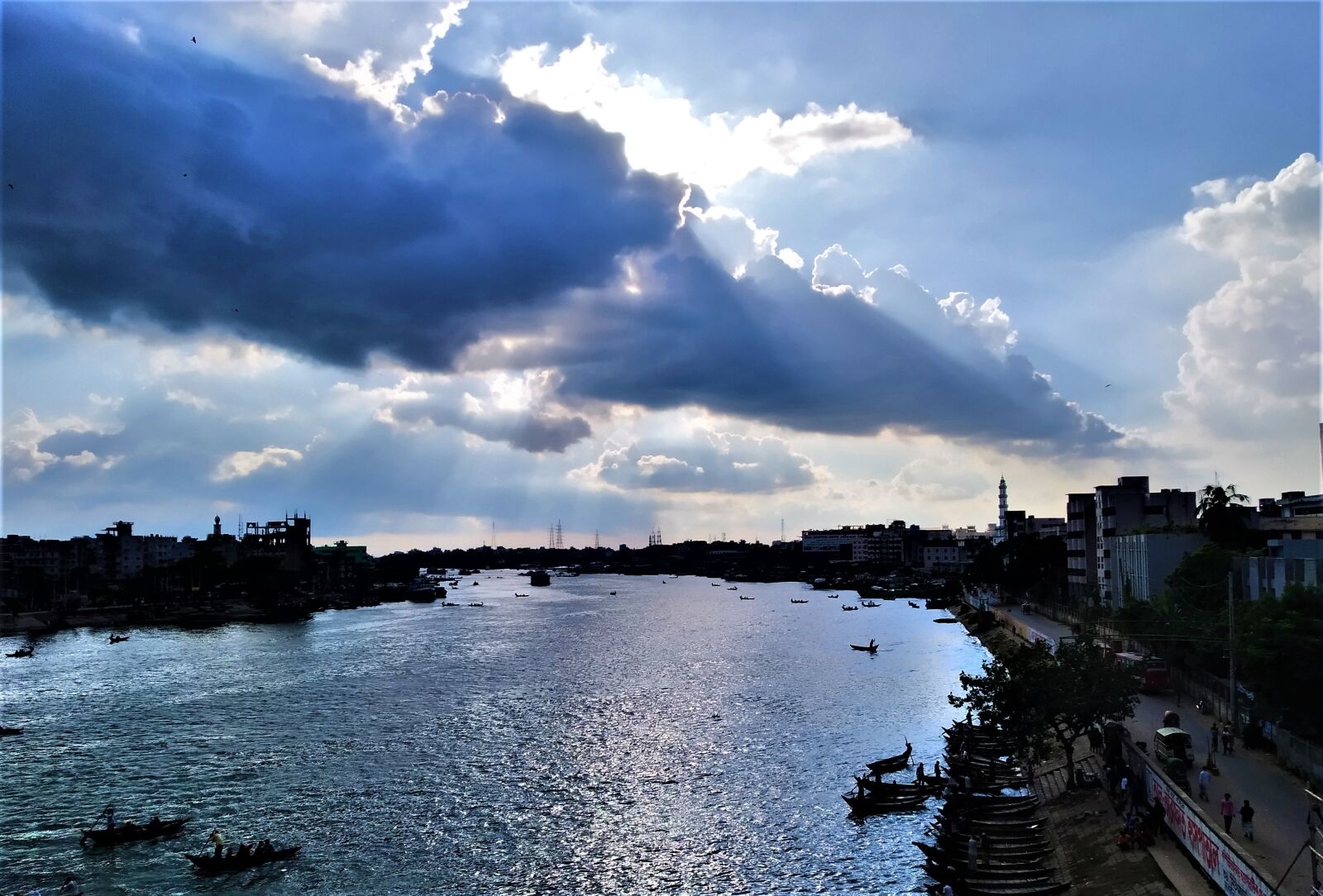 Xiaomi Redmi 7 sample photo. River, sky, water photography