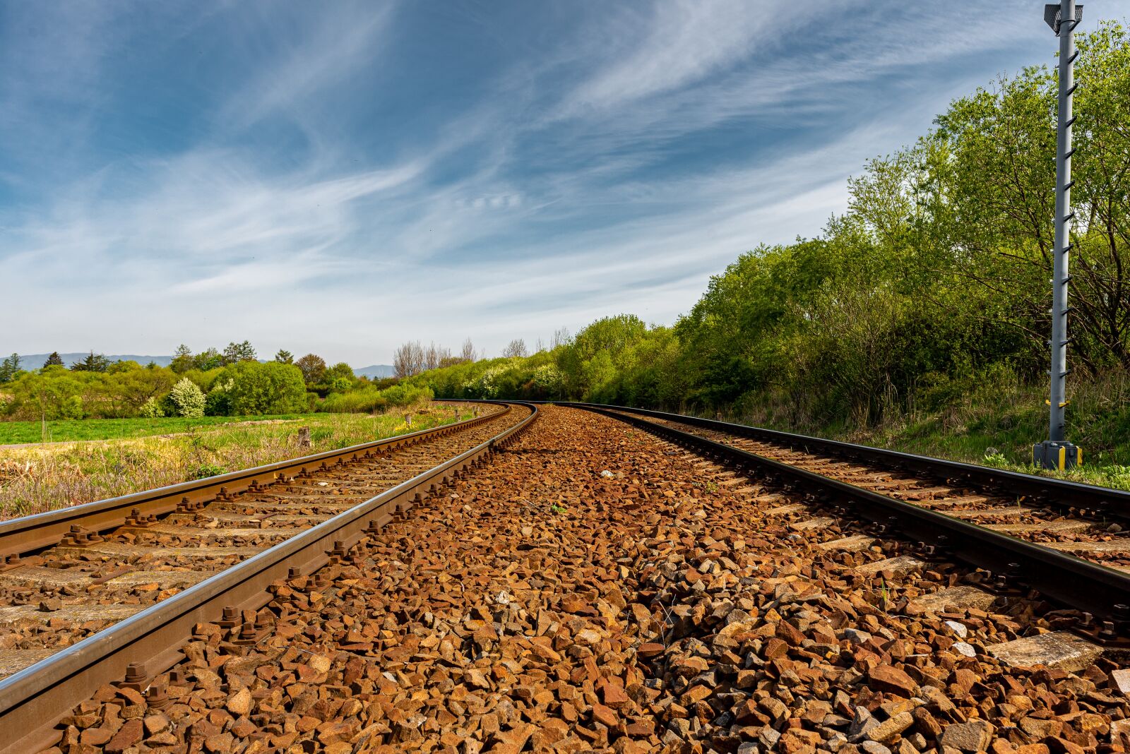 Nikon D750 sample photo. Railway, rails, transport photography