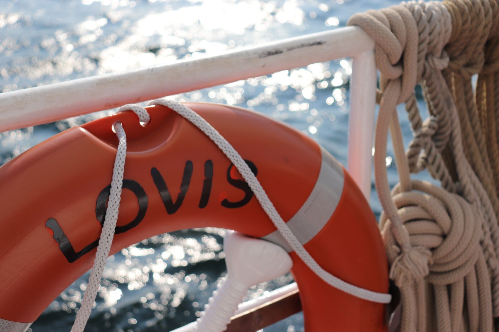 Canon EOS 200D (EOS Rebel SL2 / EOS Kiss X9) sample photo. Lovis, ship, lifebelt photography