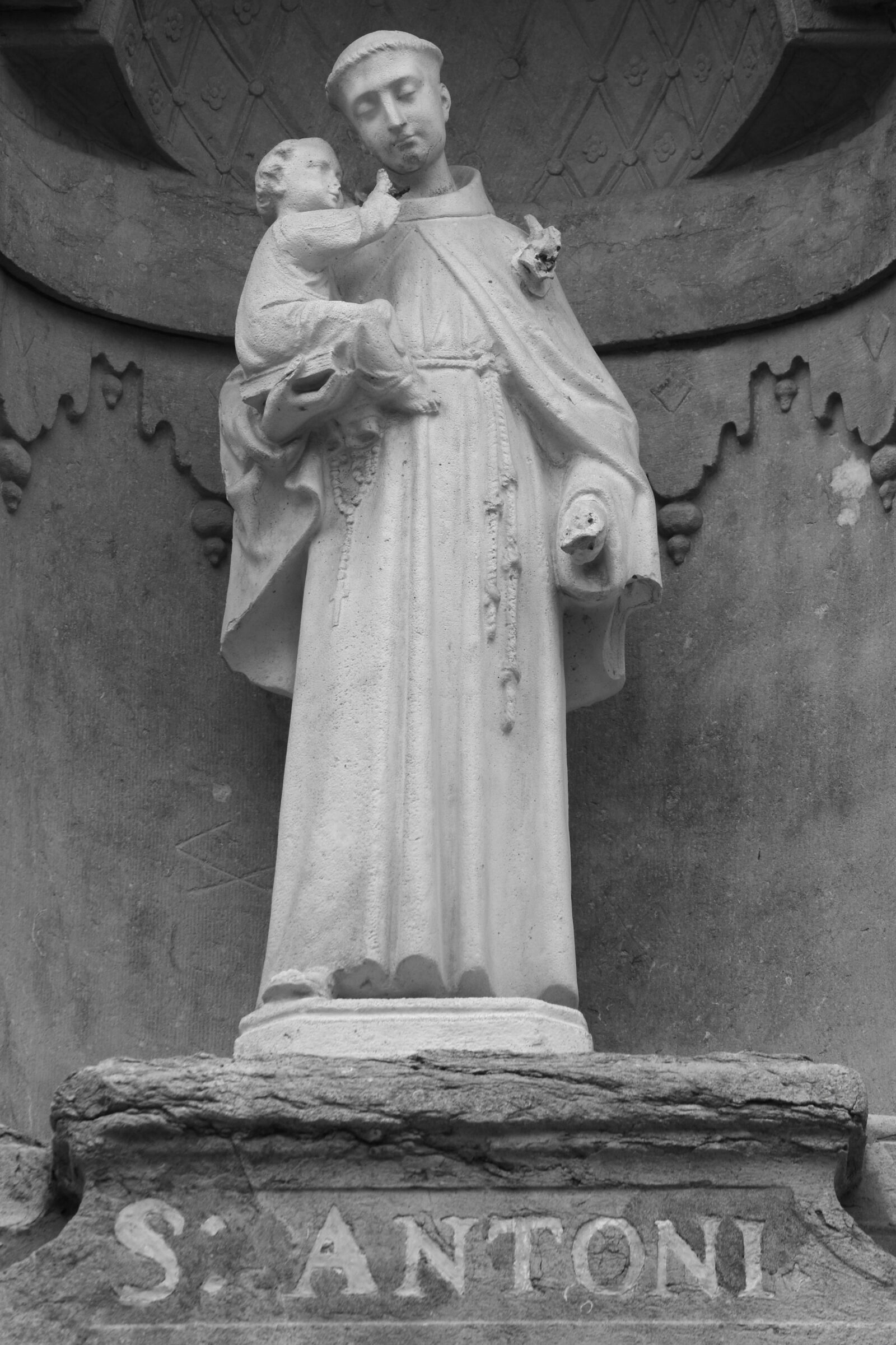 Nikon D7200 sample photo. Saint anthony, statue, holy photography