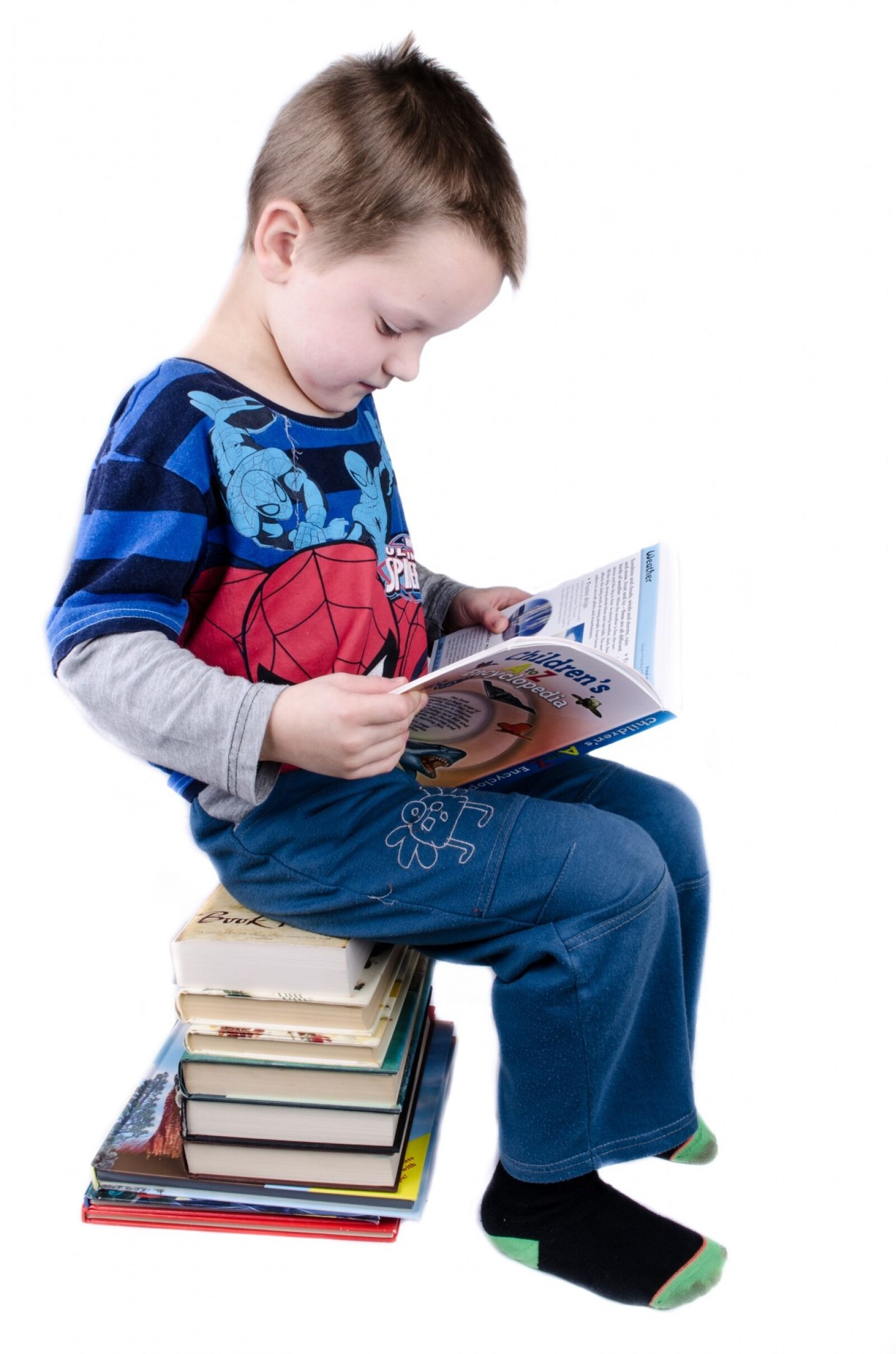 Nikon D5100 sample photo. Book, boy, child, classroom photography