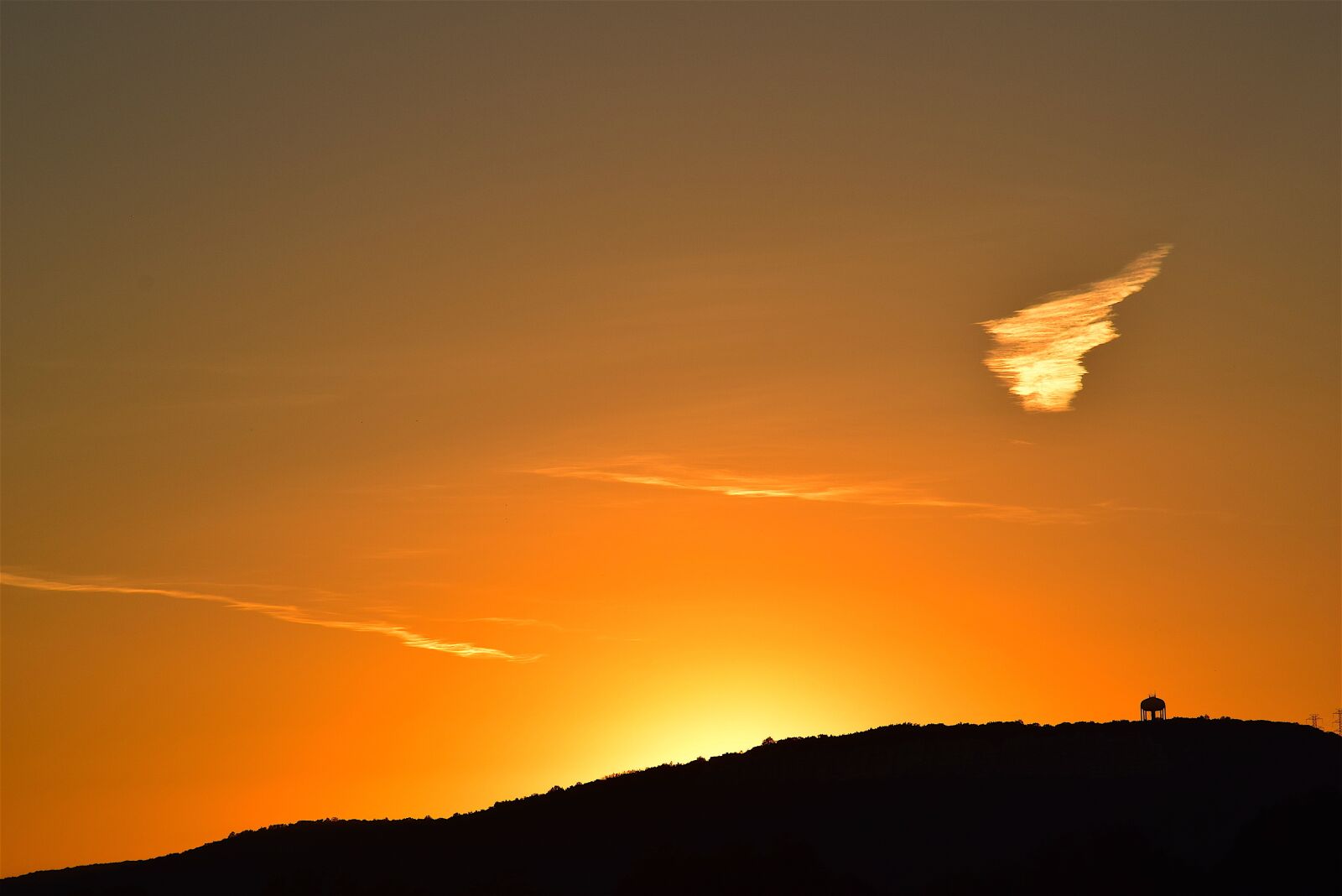Nikon D3300 sample photo. Sunset, mountain, cloud photography