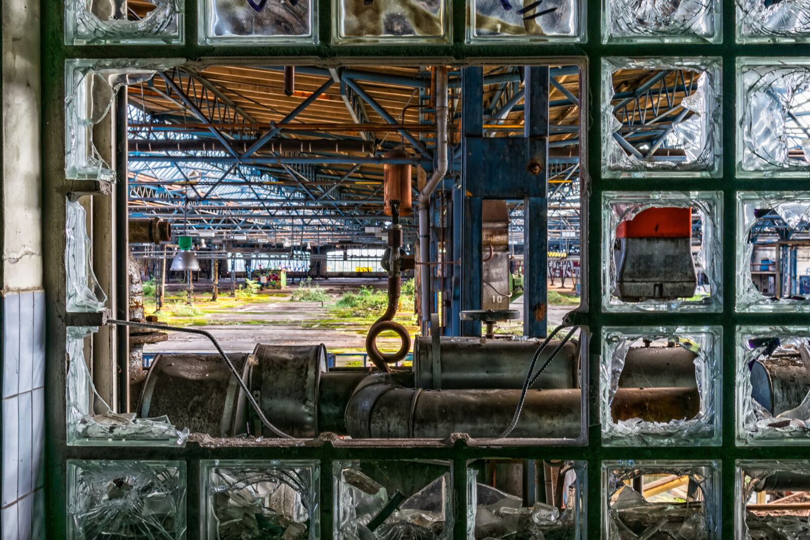 Nikon D3300 sample photo. Lost places, window, glass photography