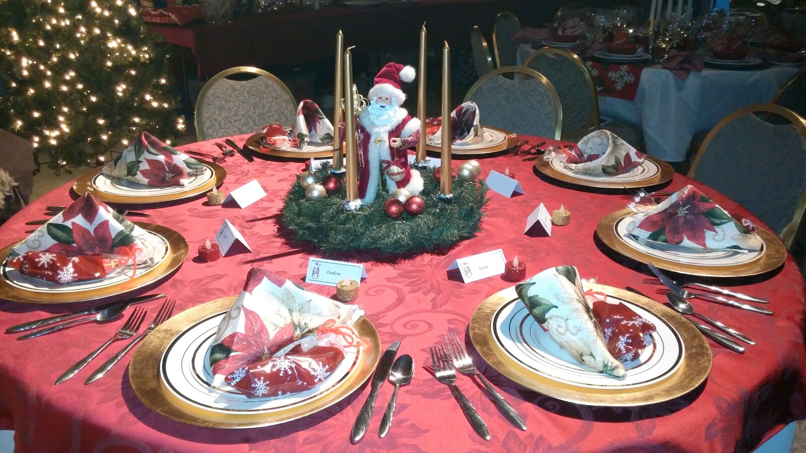 LG G2 sample photo. Christmas, dinner, table photography