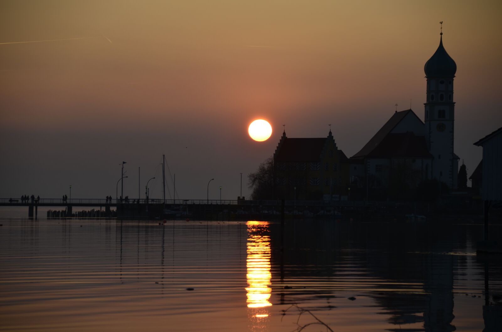 Nikon D5100 sample photo. Lake constance, sun, sunset photography