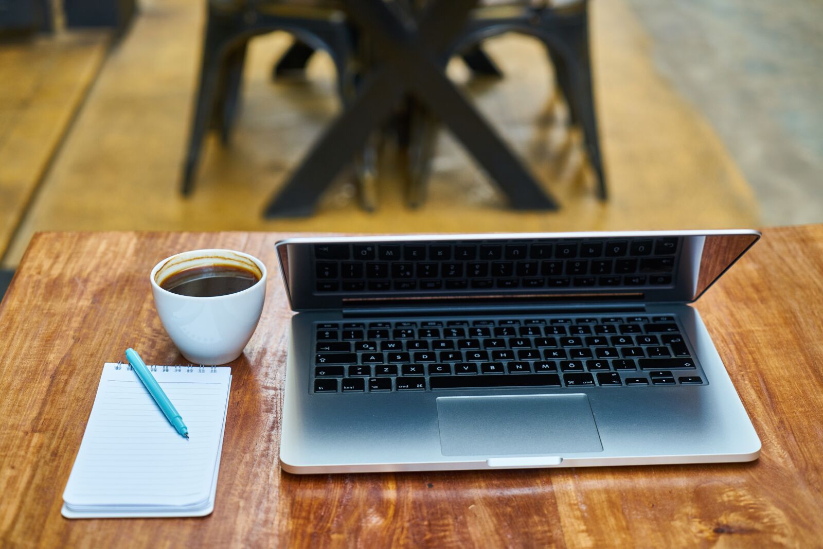 Sony a7R II sample photo. Laptop, coffee, computer photography