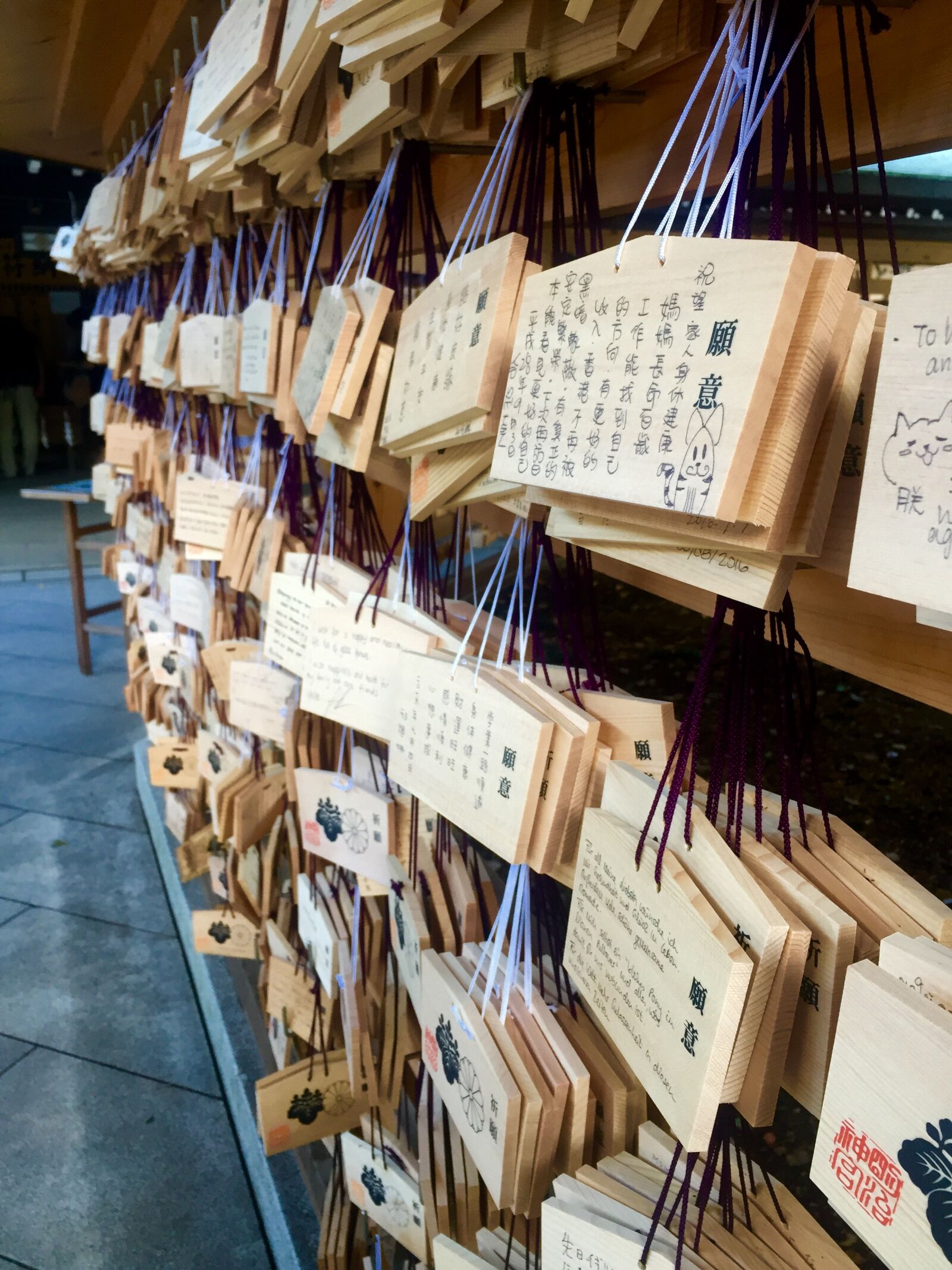 iPhone 6 back camera 4.15mm f/2.2 sample photo. Rows, of, various, wooden photography
