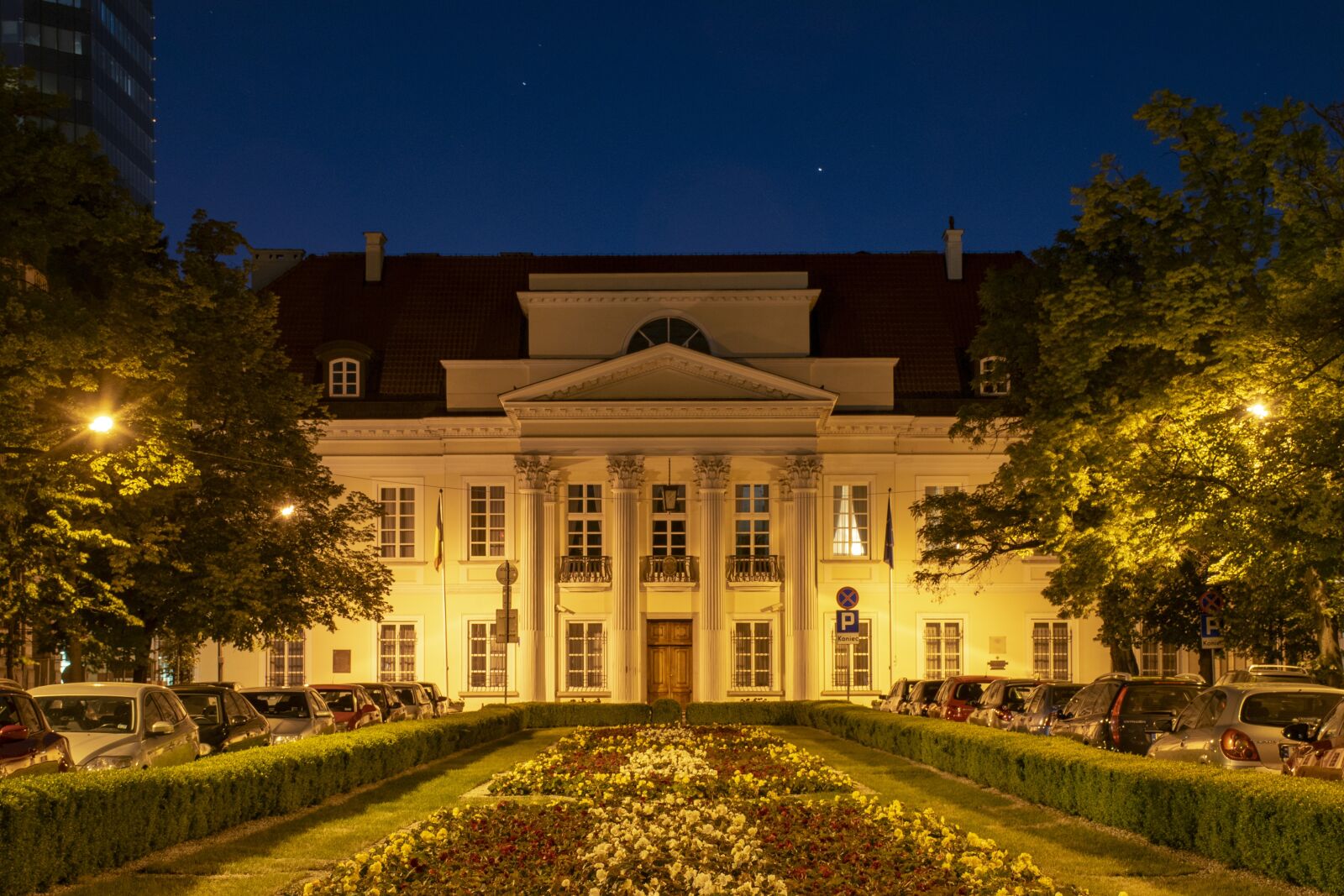 Nikon D5300 sample photo. Warsaw, architecture, lights photography