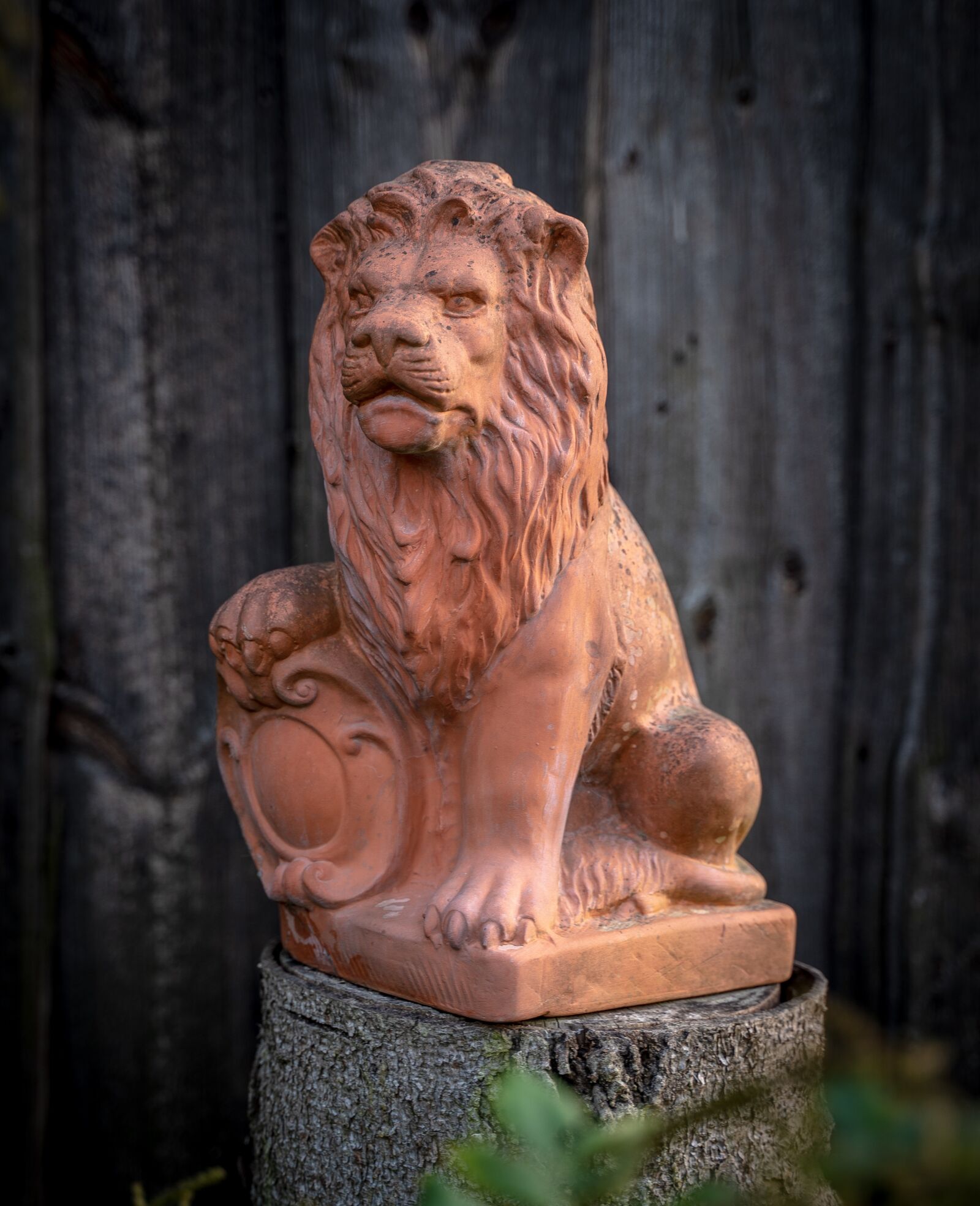 Sony a7 III + Tamron 28-75mm F2.8 Di III RXD sample photo. Terracotta, decoration, lion photography