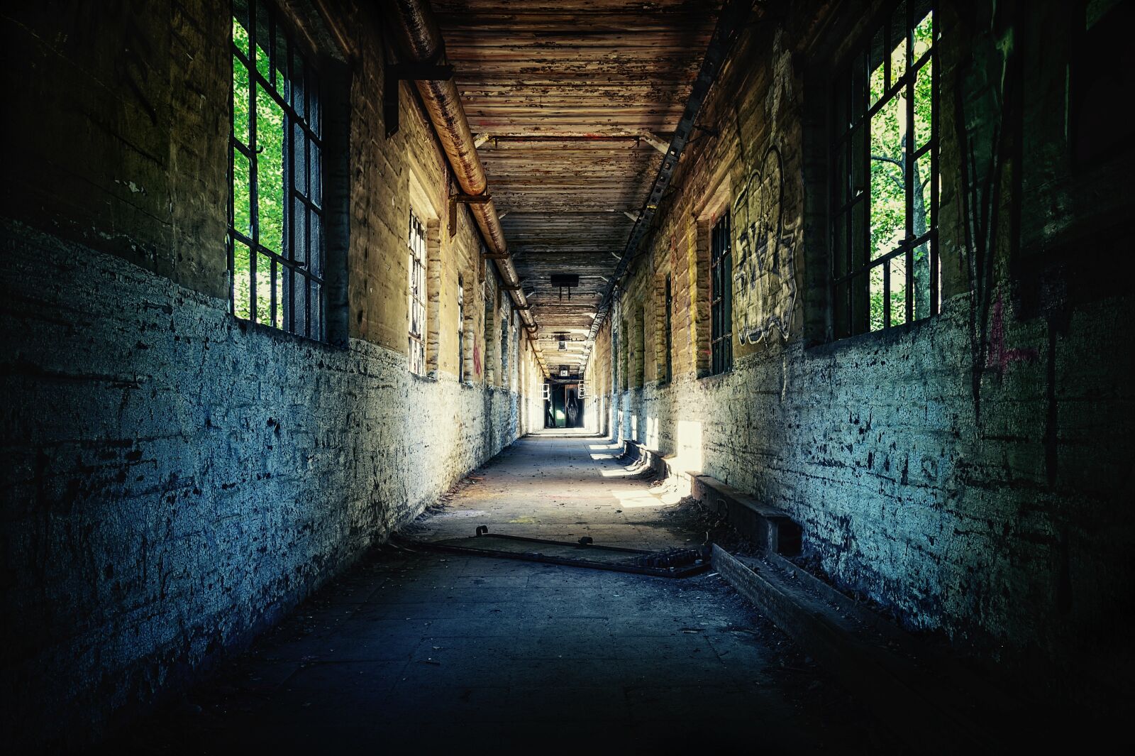 Nikon Z6 sample photo. Gang, floor, gloomy photography