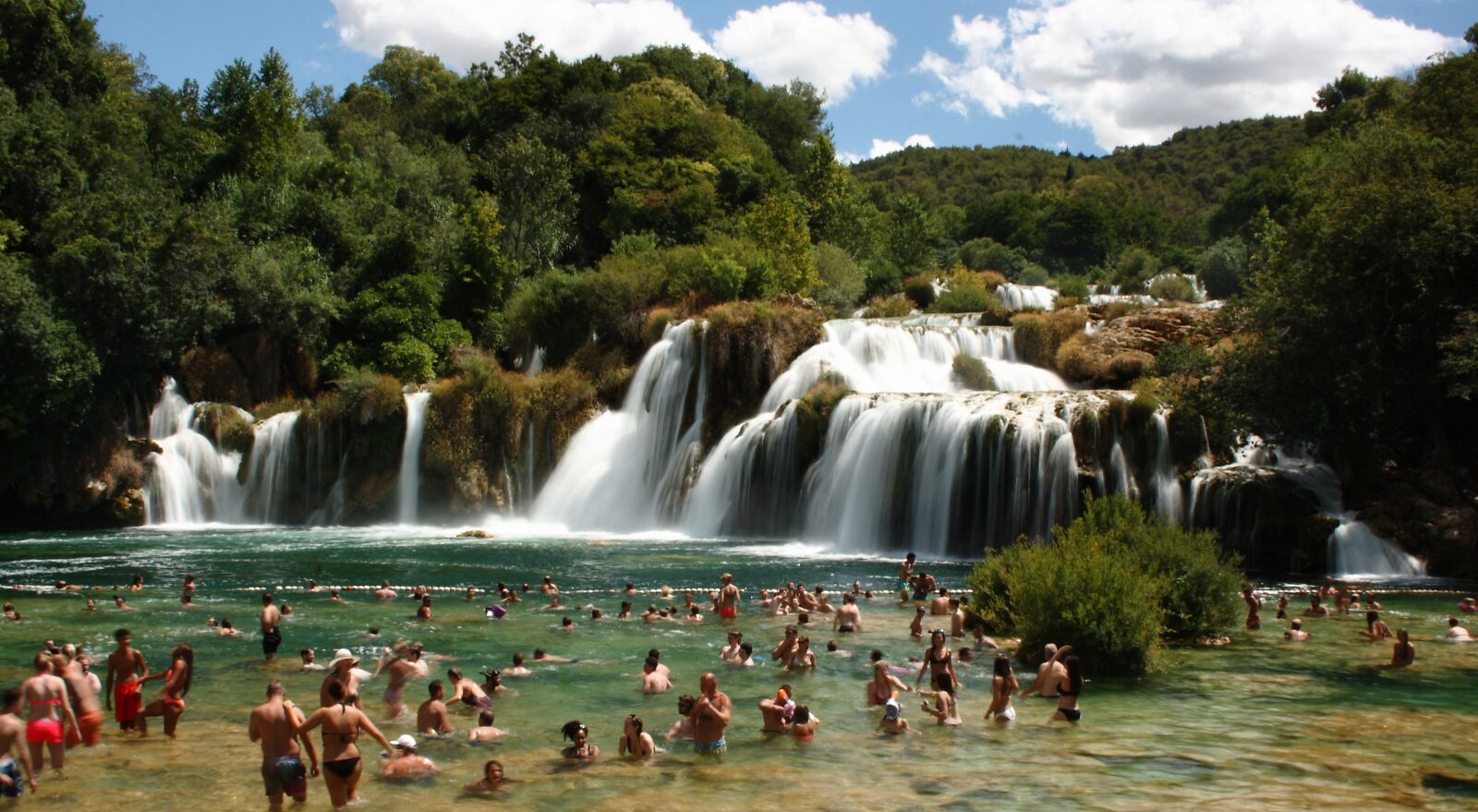 Canon EOS 400D (EOS Digital Rebel XTi / EOS Kiss Digital X) sample photo. Waterfall, croatia, krka photography