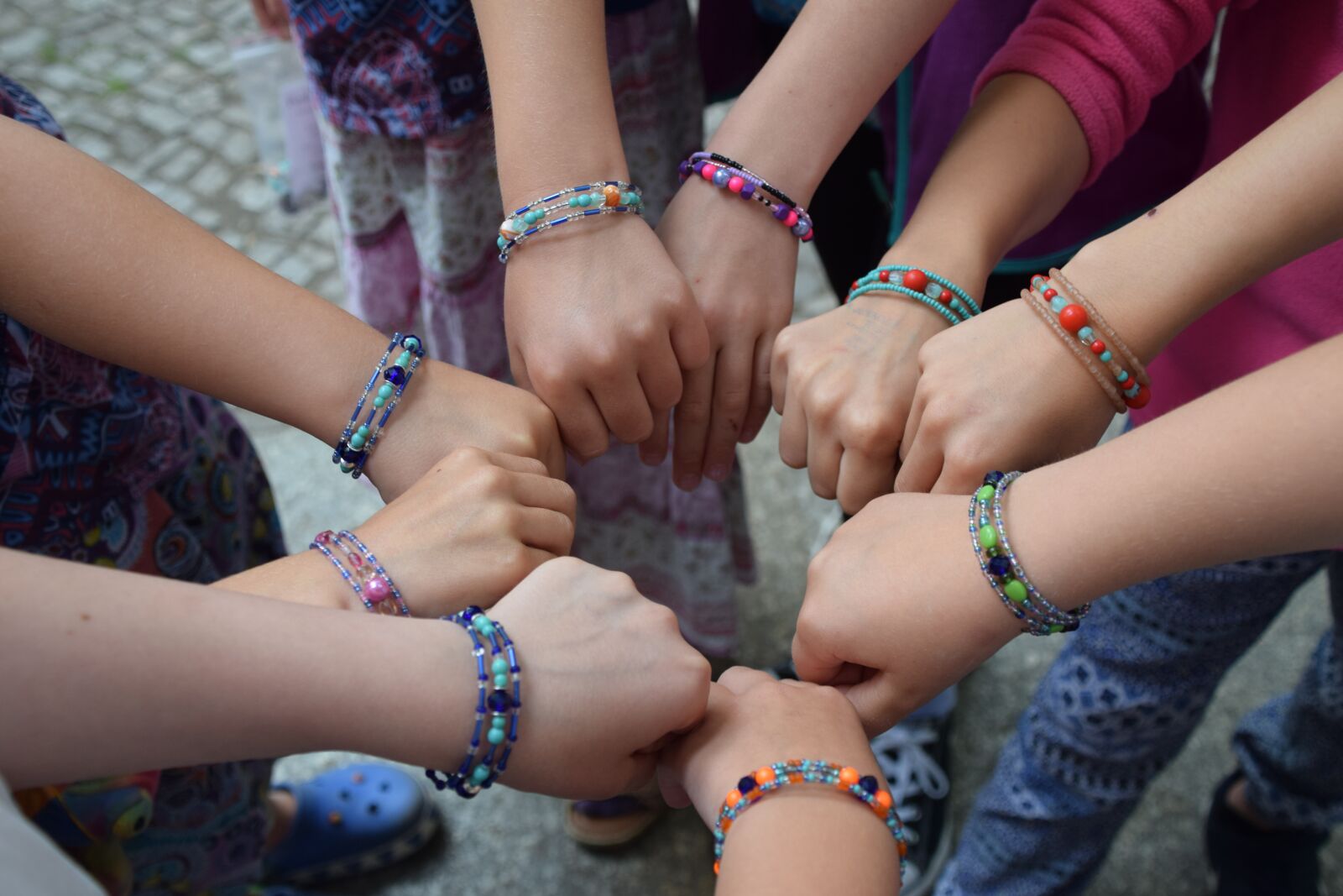 Nikon D5300 sample photo. Birthday, beads, children photography