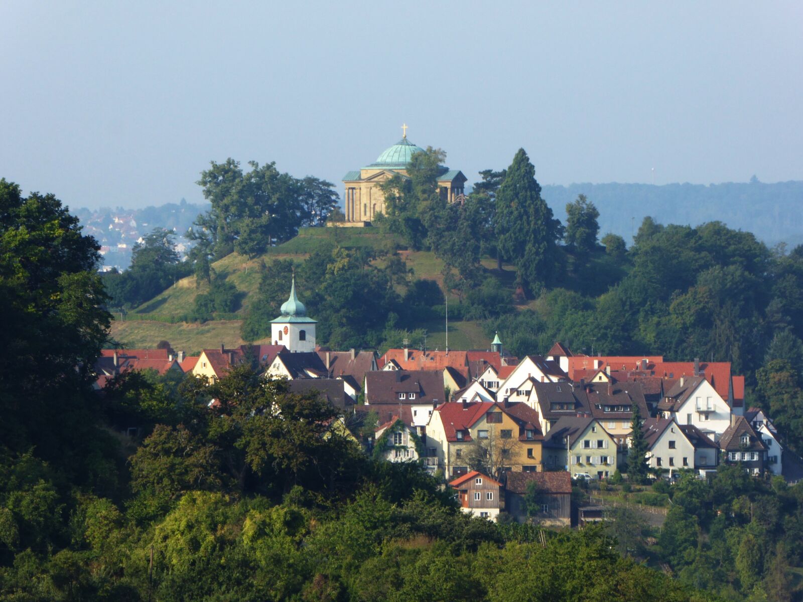 Panasonic DMC-TZ61 sample photo. Stuttgart, rotenberg, funeral chapel photography