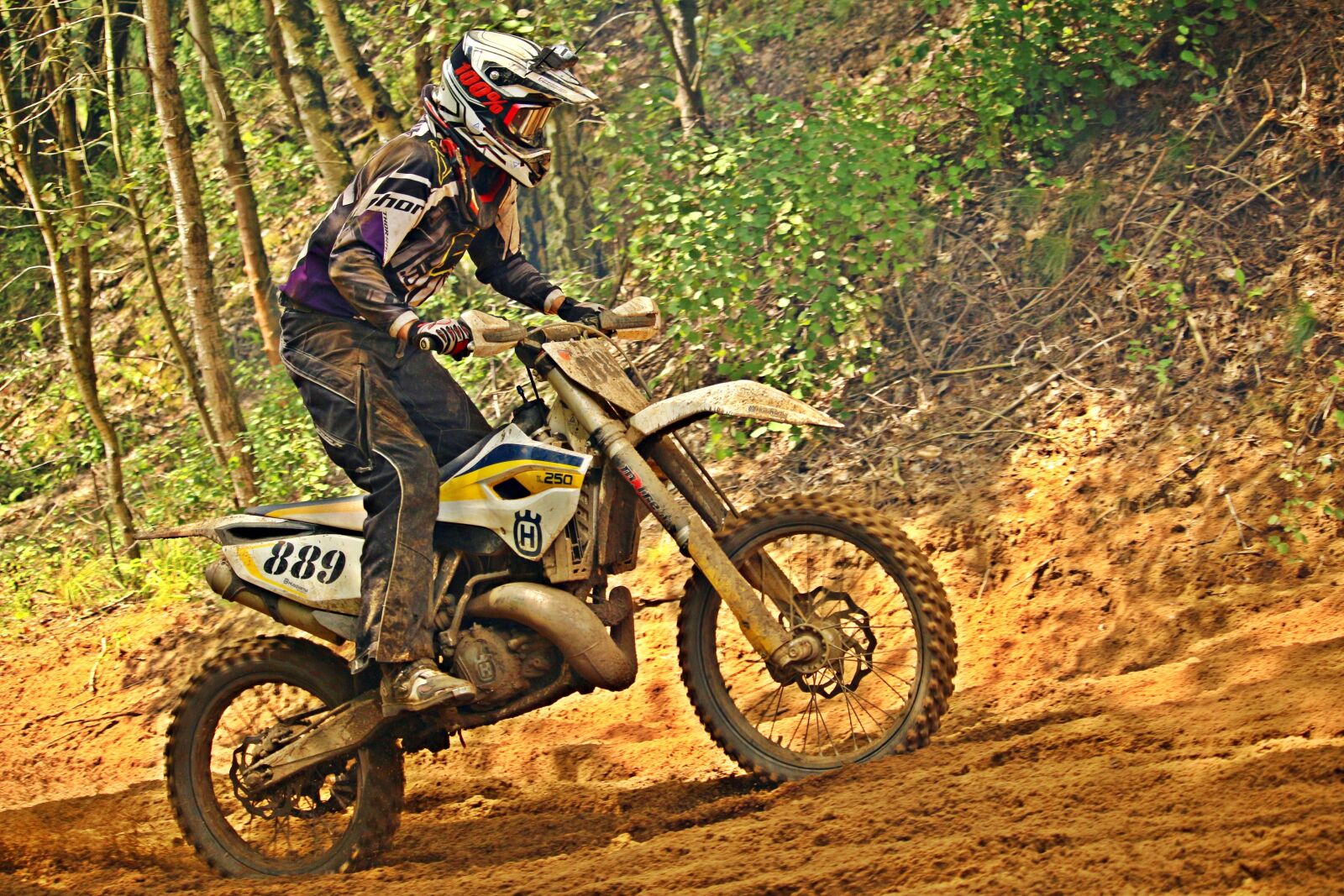Canon EOS 100D (EOS Rebel SL1 / EOS Kiss X7) sample photo. Motorcycle, dirtbike, enduro photography