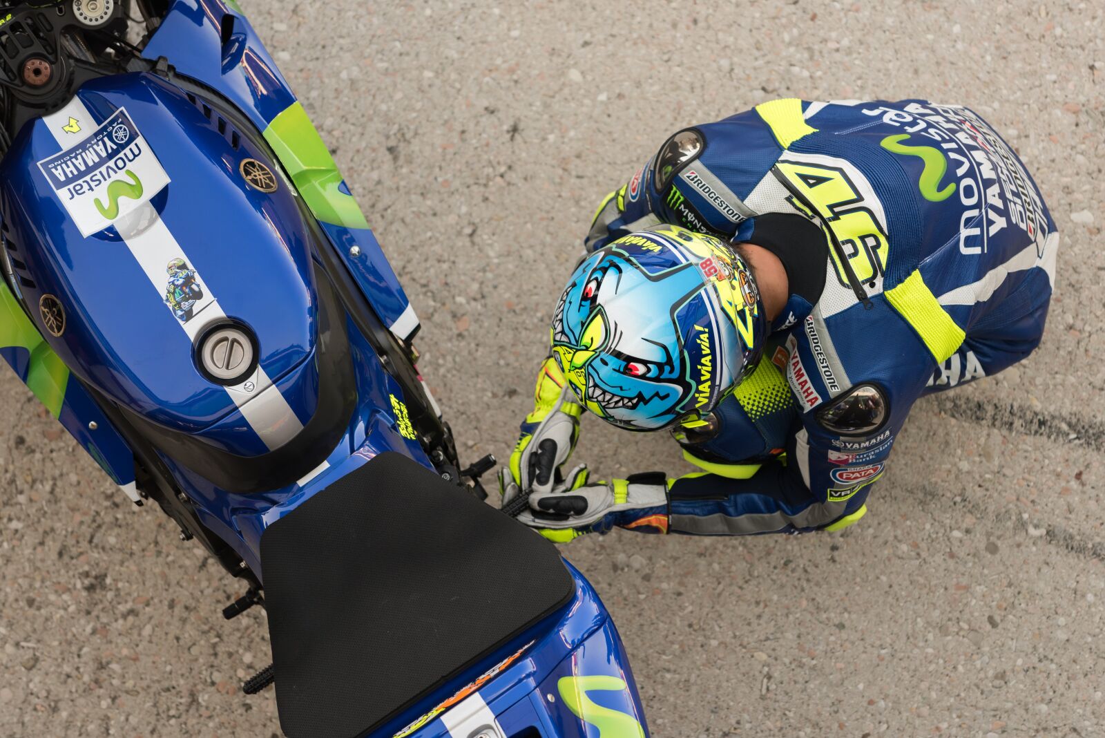Nikon D810 sample photo. Motogp, valentino rossi, race photography