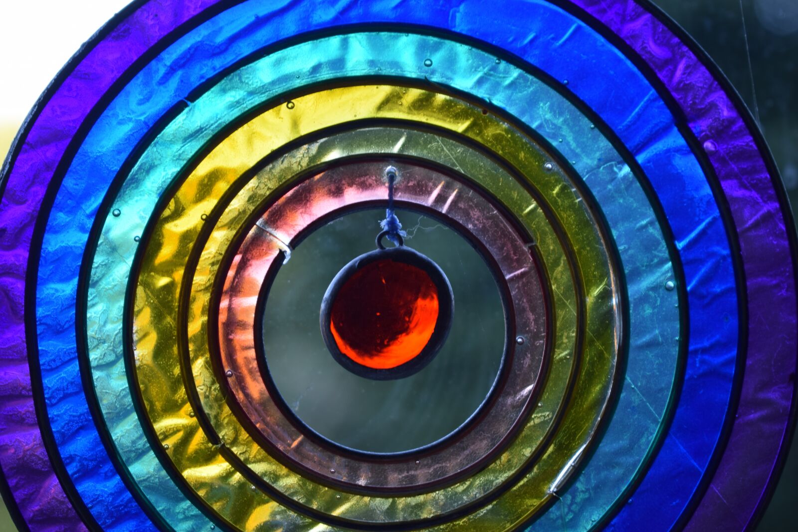 Nikon D5300 sample photo. Window, rainbow, circle photography