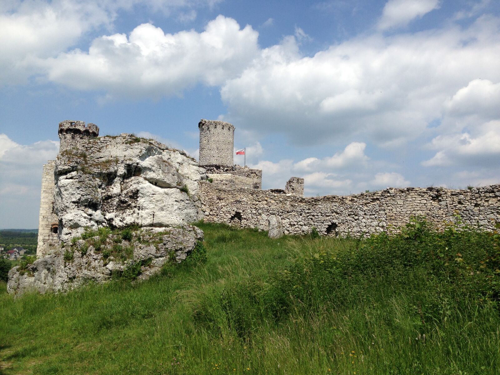 iPhone 5c back camera 4.12mm f/2.4 sample photo. Ogrodzieniec, poland, the museum photography
