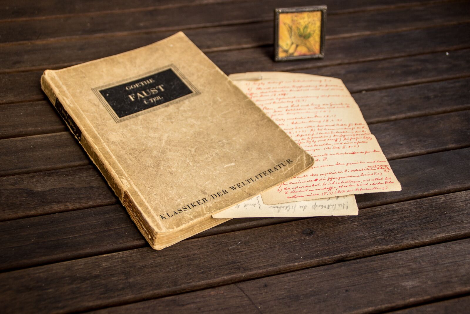 Canon EOS 600D (Rebel EOS T3i / EOS Kiss X5) sample photo. Faust, book, german photography