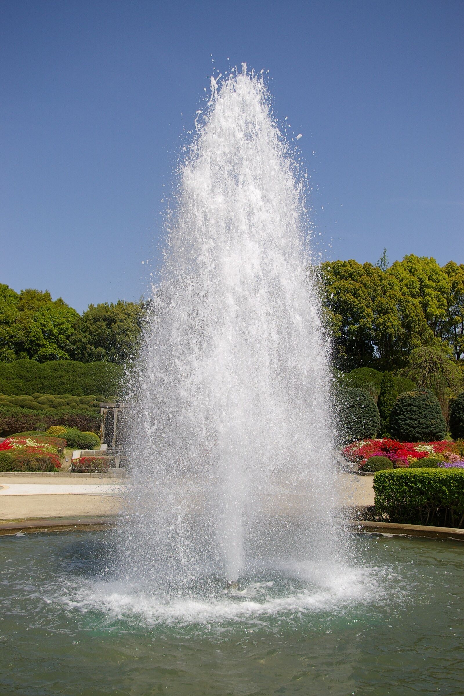 Pentax *ist DS sample photo. Fountain, japan, kyoto photography