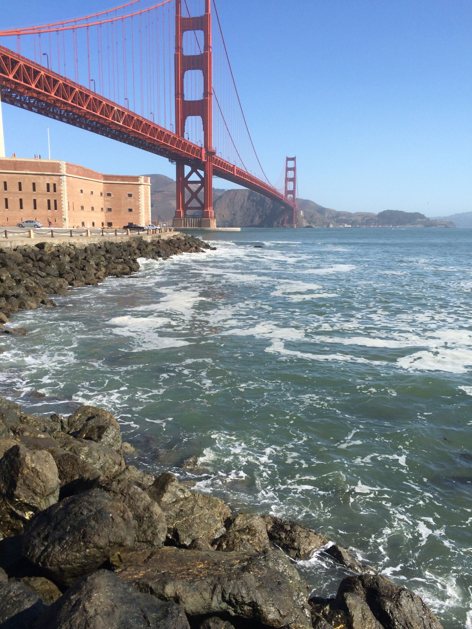 iPhone 5s back camera 4.15mm f/2.2 sample photo. Golden gate bridge, san photography