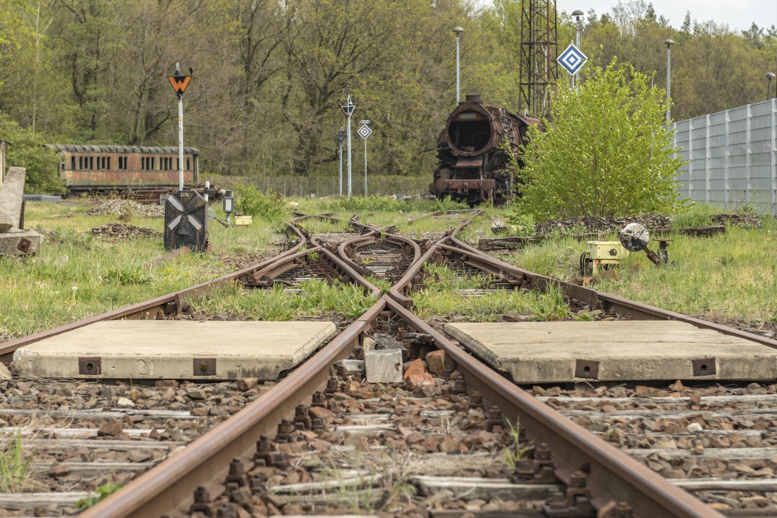 Nikon D500 sample photo. Gleise, railway, rails photography