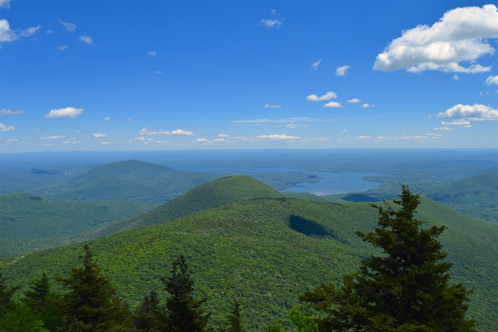 Nikon D3300 sample photo. Mountainside, clouds, view photography