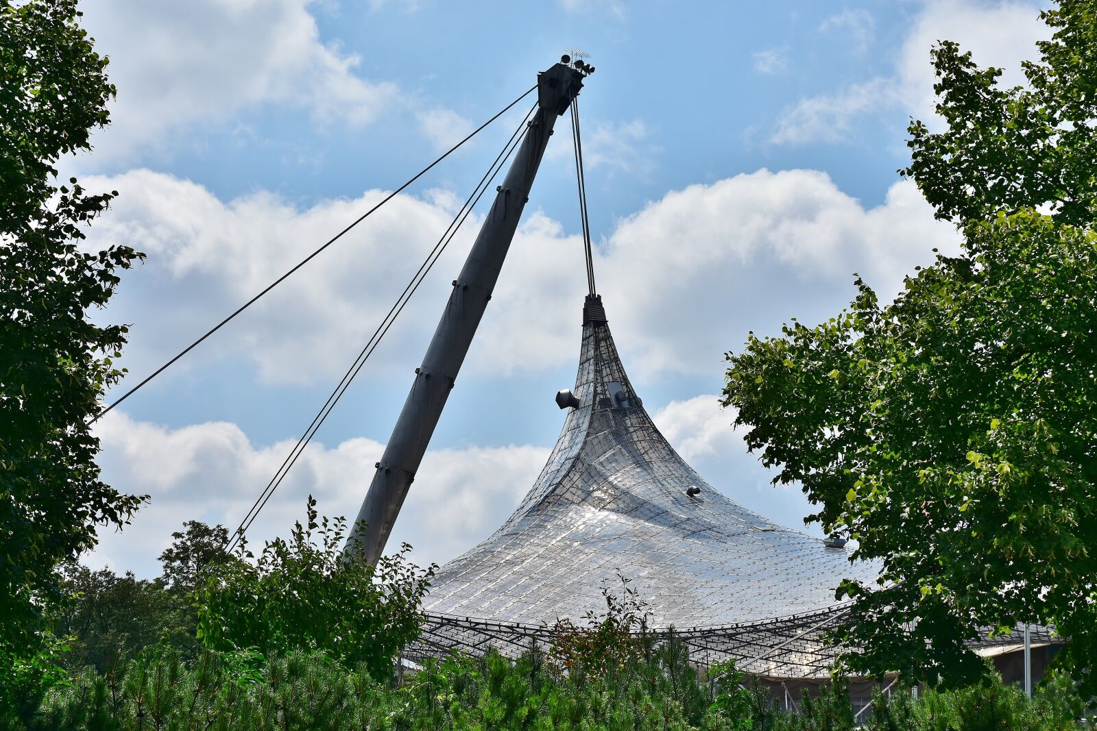 Nikon D7200 sample photo. Olympic stadium, stadium, architecture photography