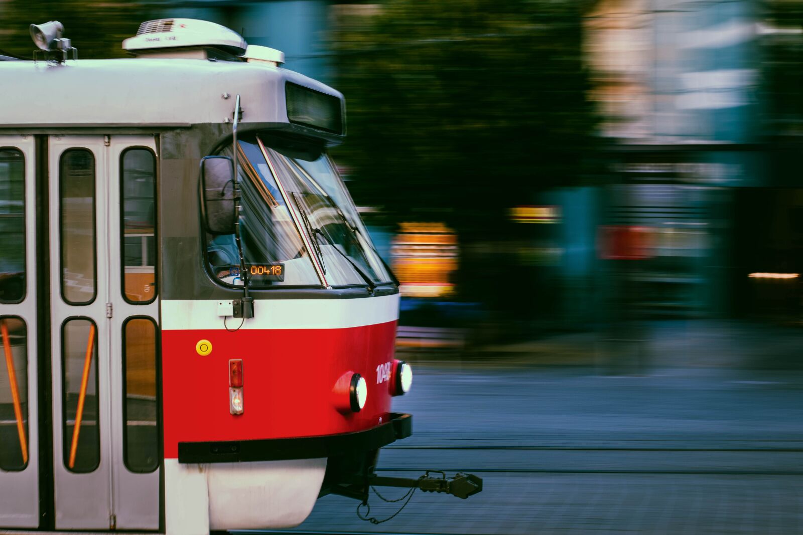 Nikon D5600 sample photo. The tram, brno czech photography