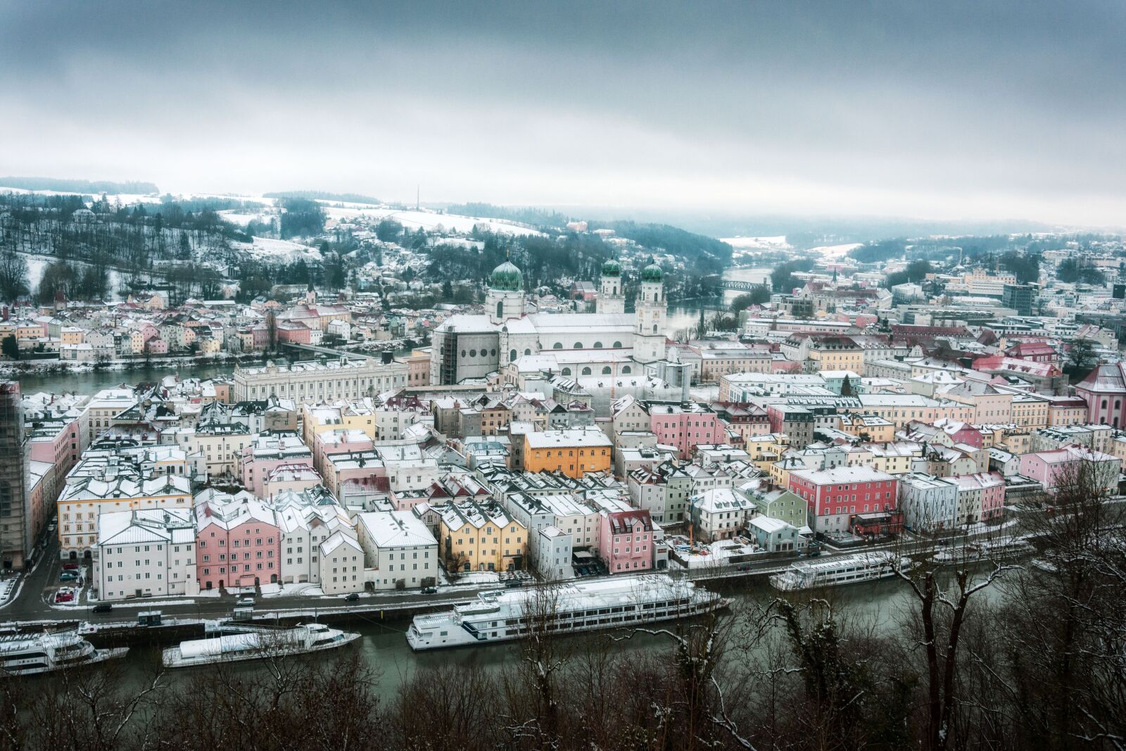Nikon D7200 sample photo. Passau, historic center, danube photography