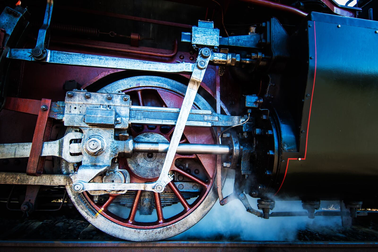 Nikon D90 sample photo. Locomotive, railway, steam locomotive photography
