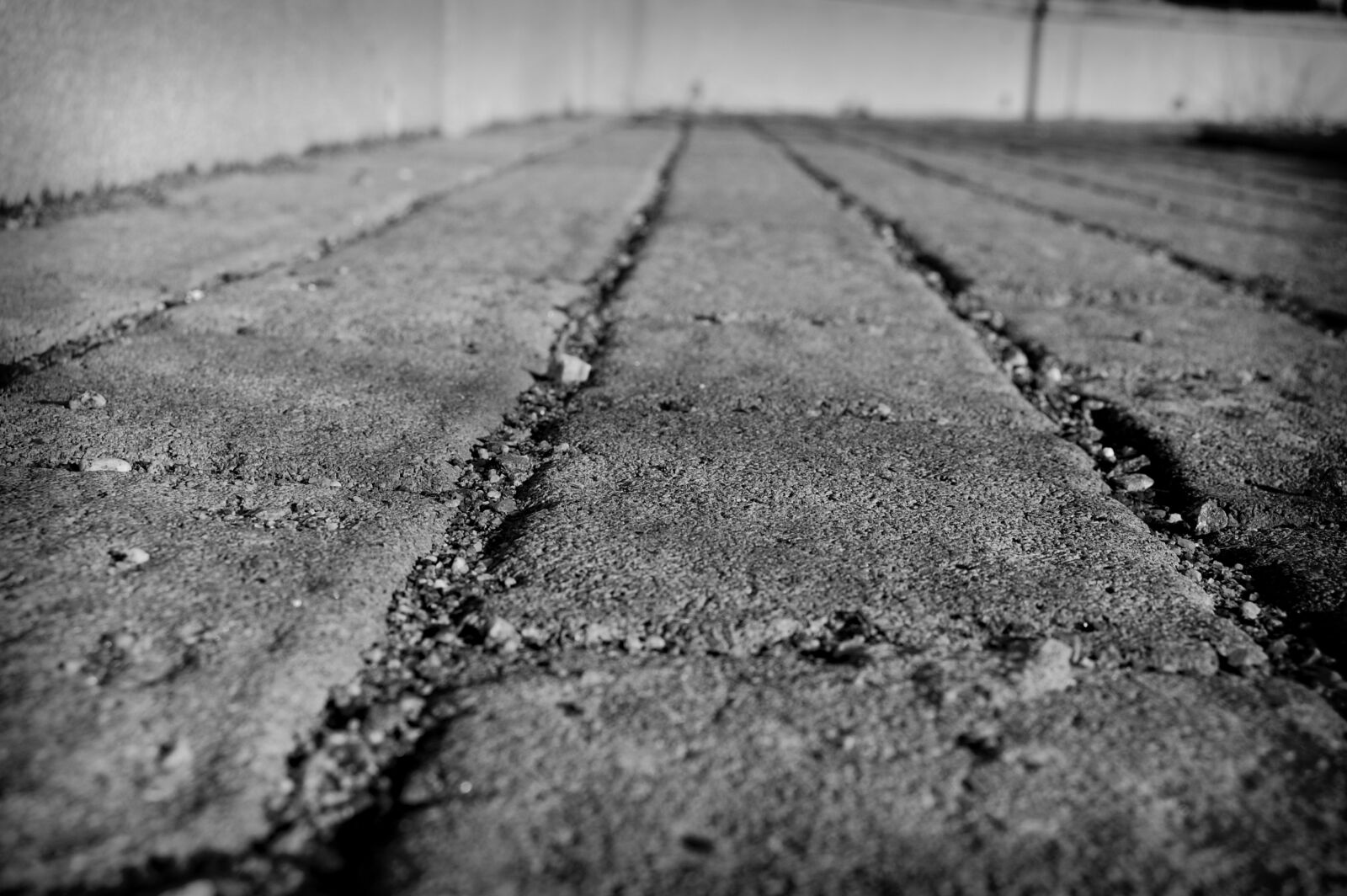 Nikon D40 sample photo. Gravel, lines, mark photography