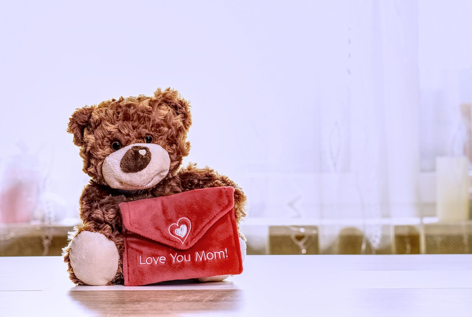 Nikon D7200 sample photo. Teddy, love, mother's day photography